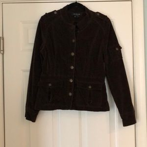 Calvin Klein Large Chocolate corduroy jacket